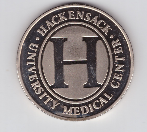 Жетон "Медицинский центр Hackensack"