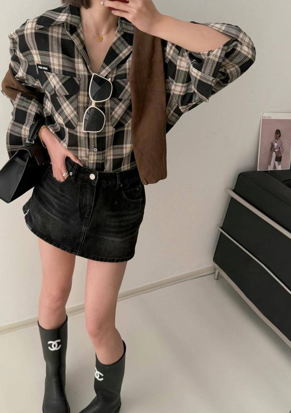 Рубашка MIU MIU, арт. 481423823