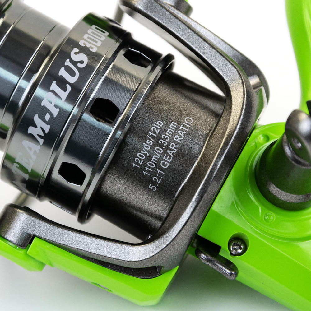 Безынерционная катушка 3000 Kaida TEAM-PLUS (3+1BB, мет. шпуля)