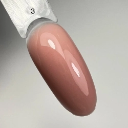 Nail ARCHITECT FLUID GEl - Гель Флюид теплый бежево-коричневый 03 Cinnamon. Жидкий, низкотемпературный, ультрастойкий гель, 15 мл