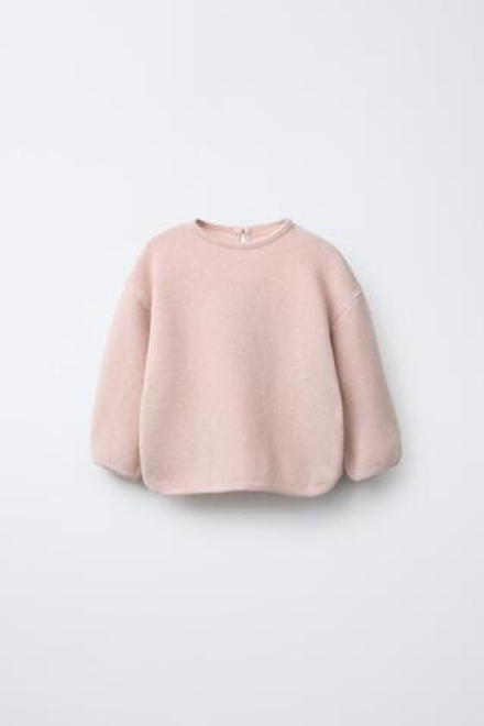 ZARA ФУТБОЛКА SOFT TOUCH, РОЗОВЫЙ