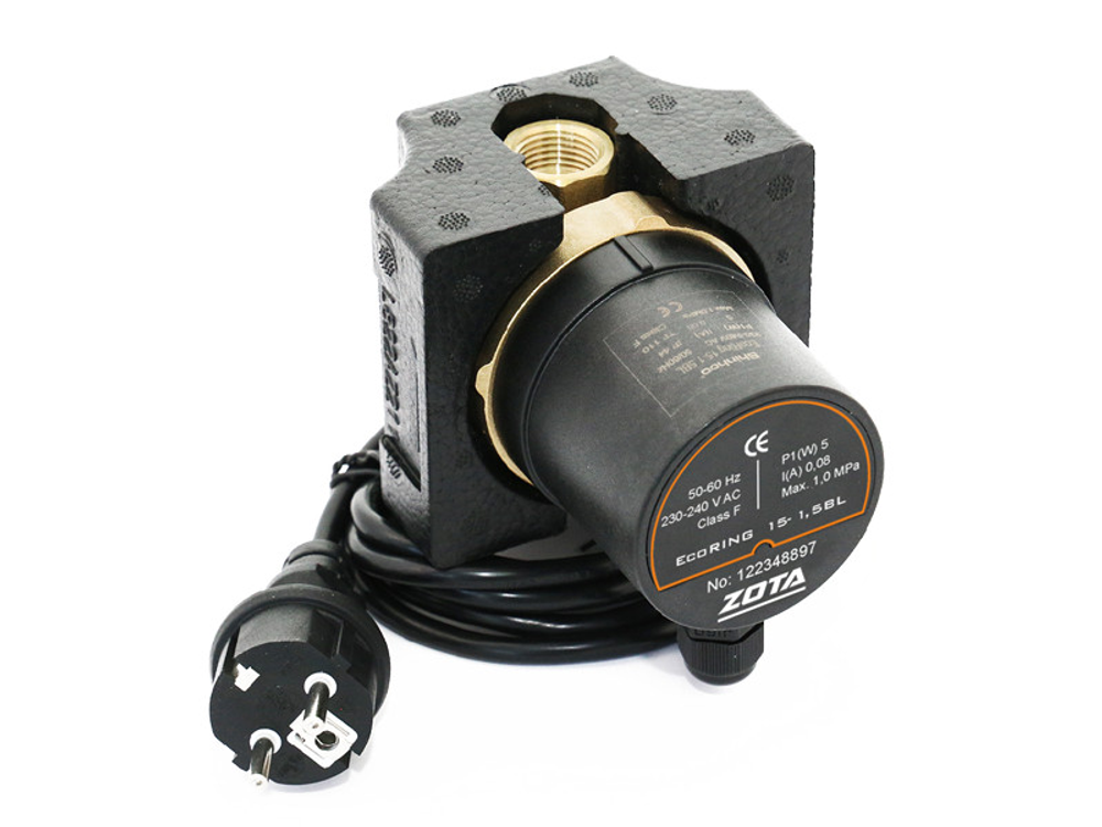 Циркуляционный насос EcoRING 15-1.5BL, ZOTA ZR3631011000/ZR3630011000