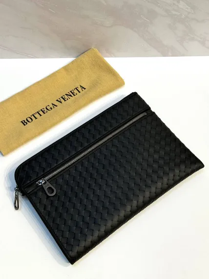 Клатч кожаный Bottega Veneta