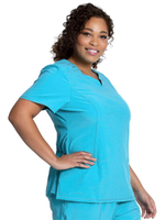 Топ медицинский женский Cherokee 2624A, красный, L