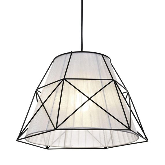 Подвесной светильник Lumina Deco Boneti LDP 8002 BK+WT