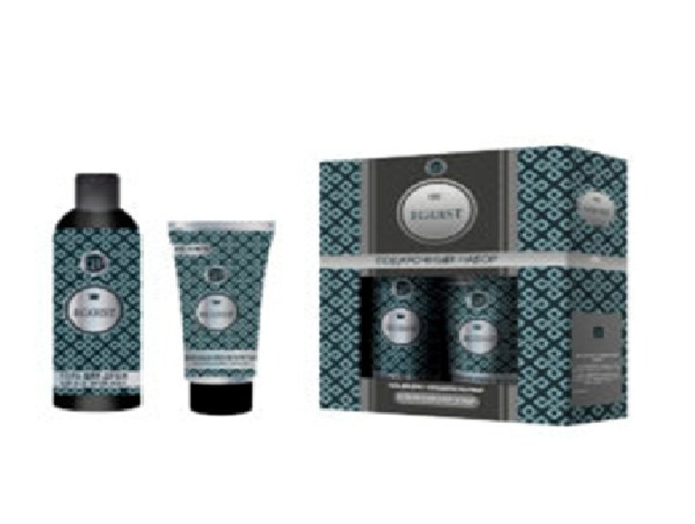 Подарочный набор Q.P. Men care Ocean Extreme (Гель для душа 200мл+Бальзам п/бритья 80мл)