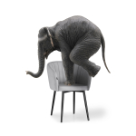 Стул на металлокаркасе Woodville крутящийся Моншау velutto 52, черный, ножки черные