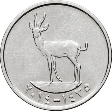 25 филсов 2014-2019 ОАЭ