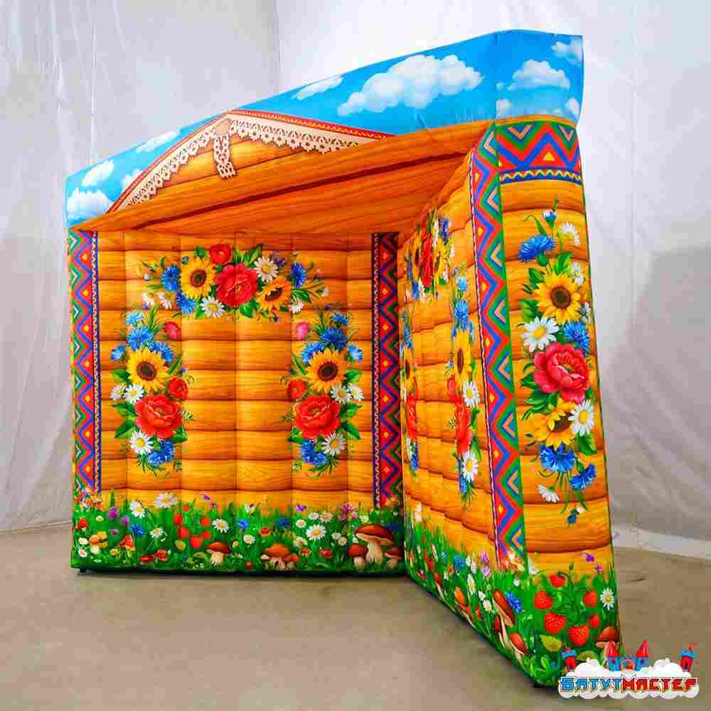 Сцена мобильная «Деревенский праздник», 3×3×3 м