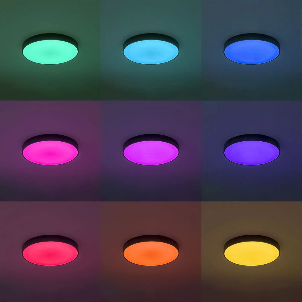 Citilux Купер CL72470G1 LED RGB Светильник с пультом Чёрный