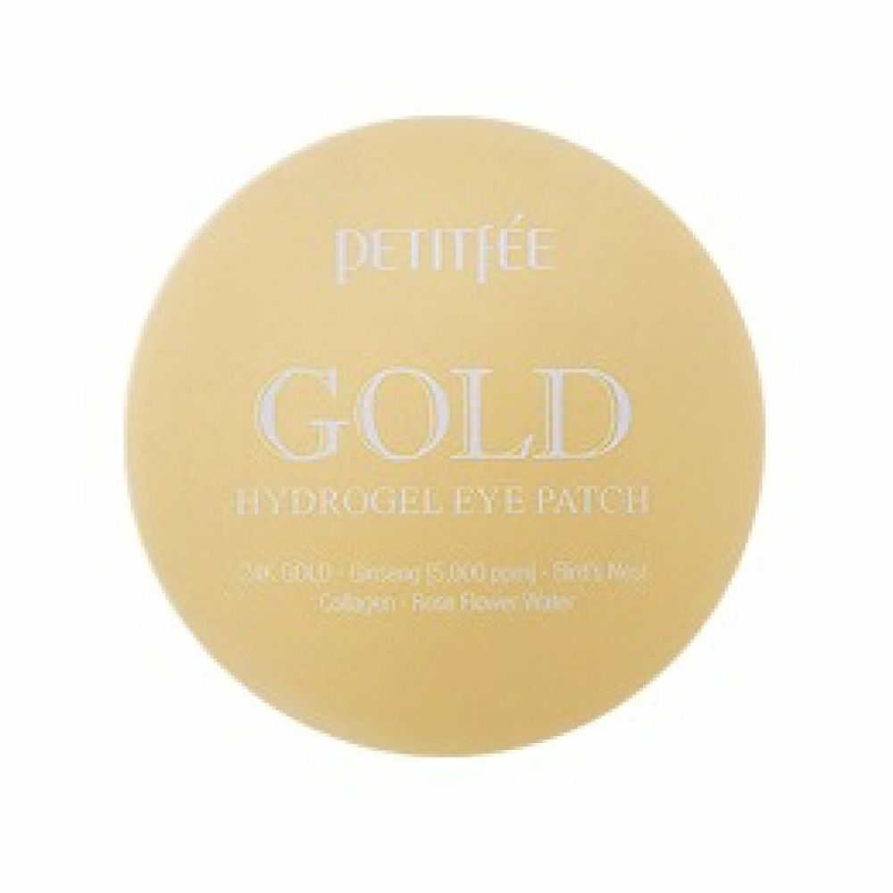 Petitfee Gold Hydrogel Eye Patch Гидрогелевые патчи для глаз с коллоидным золотом