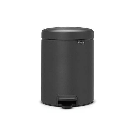 Мусорный бак с педалью newIcon 5л Brabantia Минерально-графитовый