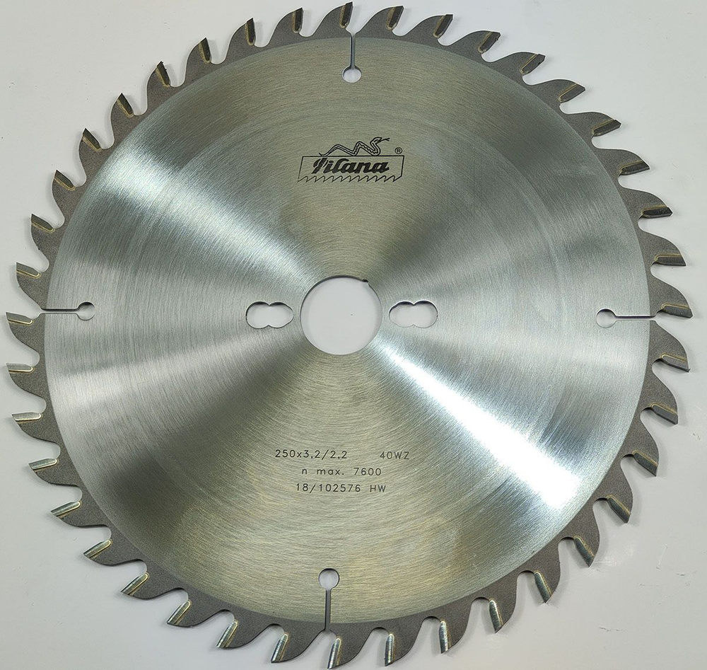 Пила дисковая TCT "Pilana" 250x3.2/2.2x30 z40 81-20 WZ
