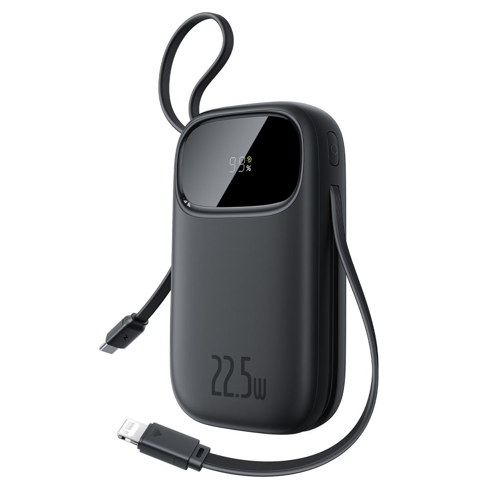 Внешний аккумулятор Baseus EnerFill FC31 w 2 Built-in Cables 2C+L+U 20000mAh 22.5W