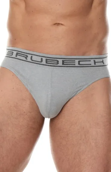 Трусы мужские слип Brubeck Comfort Cotton BE00290A ,серые