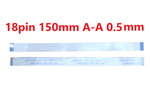 Шлейф FFC 18-pin Шаг 0.5mm Длина 15cm Прямой A-A AWM 20624 80C 60V VW-1