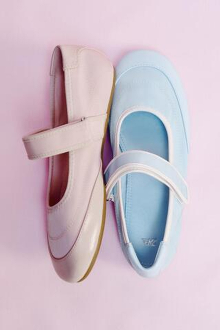 ZARA СПОРТИВНЫЕ БАЛЕТКИ, СИНИЙ