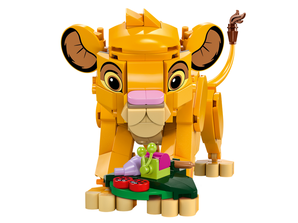 Конструктор Лего Дисней Король Лев Симба 43243 | LEGO Disney Simba the Lion King Cub | сборная фигурка 222 детали 6+