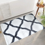 Коврик для ванной 50*80см "Орнамент", полиэстер (1)
