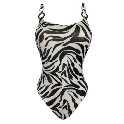 PRIMADONNA Swim Dalice Купальник с поролоновыми вставками без косточек, зебровый принт