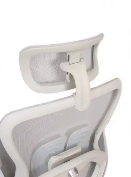 Офисное кресло SPARX FT-15 Enigma White / Grey (Mesh / Fabric , светло-серый)