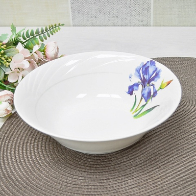 Салатник 1200мл форма Голубка Ирис