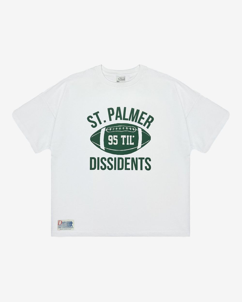 Футболка Dissident St. Palmer белая