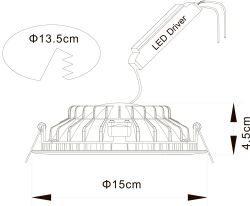 Точечный встраиваемый светильник Arte Lamp