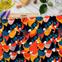 Ткань премиум габардин фантазийный возглас