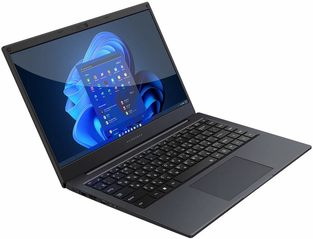 Ноутбук  Maibenben Smart S14A-R545UM 14 ", Ryzen 5 PRO, 8 Гб RAM, 512 Гб SSD, Radeon Graphics, Синий