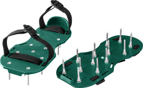 Аэратор Grinda газонный ножной шипованный 50мм 26шипов GA-26