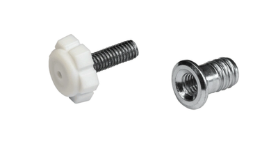 Подпятник регулируемый M6 белый (подпятник+втулка) Grade