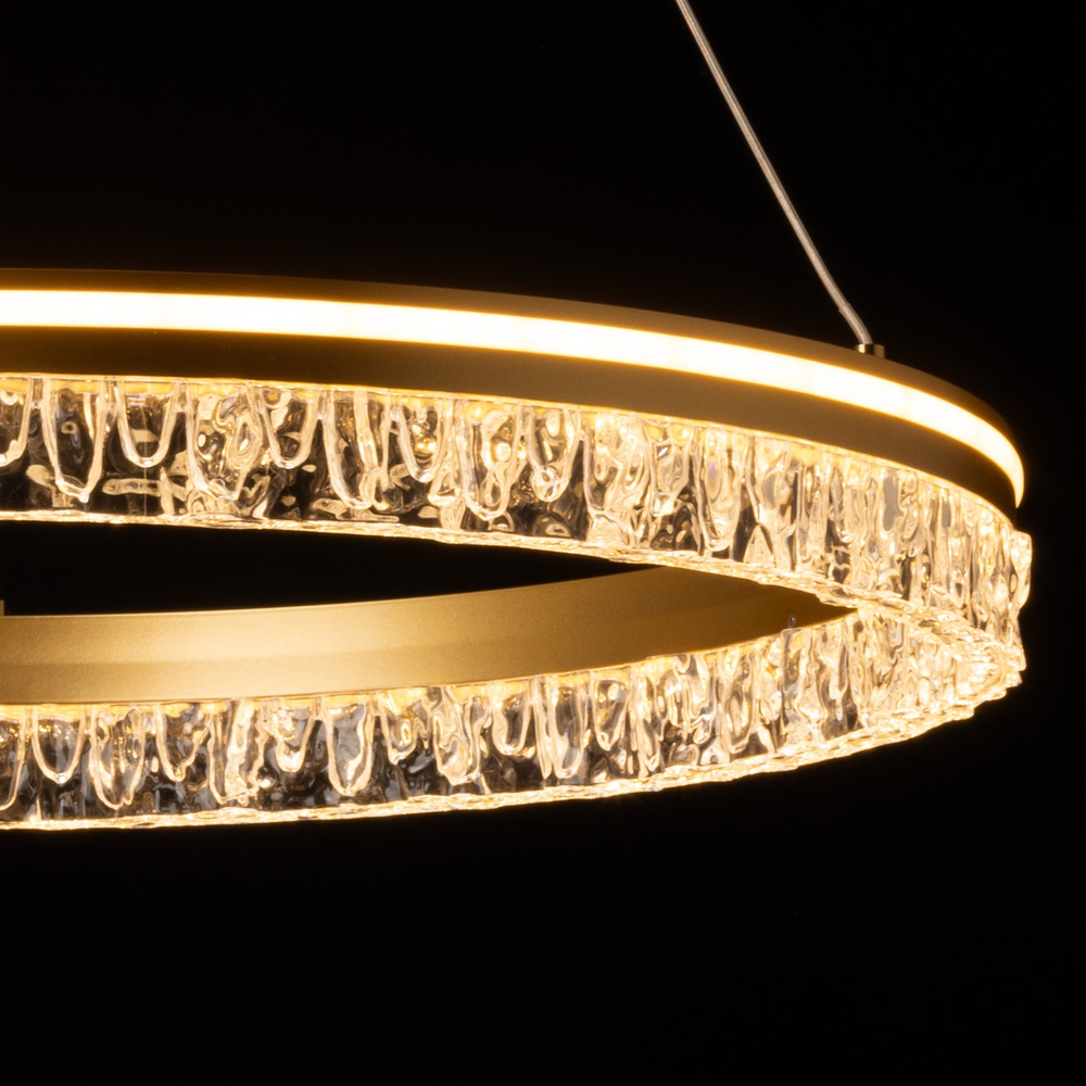 Подвесная светодиодная люстра De City Платлинг 119010101