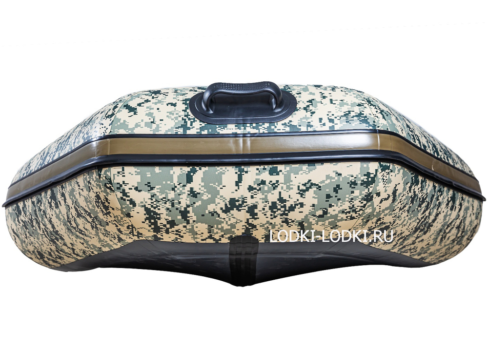 Аква-2800 СК слань+киль камуфляж (лодка пвх под мотор)