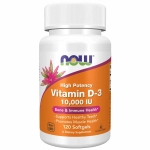 Витамины NOW Vitamin D-3 10000 120 softgel
