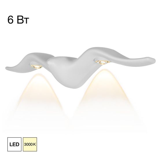 CLU0805WH JONATHAN Белый Настенный Уличный Св-к