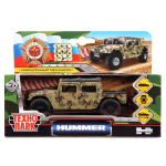 Модель ин. мет. "Hummer H-1 пикап" 12см. двери, багаж. SB-18-09-H1-M(GY)-WB (Технопарк)