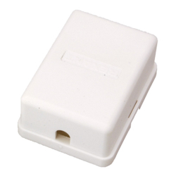Розетка телефонная RJ11 PROconnect (03-0001-4) Розетка телефонная внешняя, 1 порт UTP, RJ-11 (6P2C), CAT 3 (50 шт)