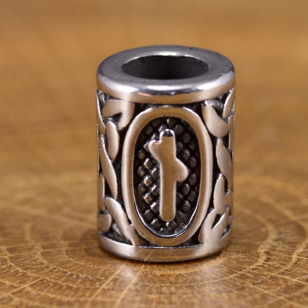 Бусины «РУНЫ» из нержавеющей стали В АССОРТИМЕНТЕ