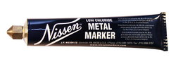 Маркер промышленный для нержавейки, Nissen LCFP, белый