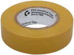Изолента ROLLIX ПВХ 19 мм x 0,15 мм х 20 м, желтая 11033