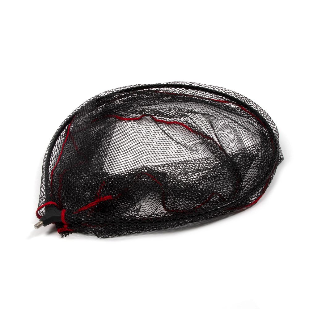 Голова подсачека Namazu Pro, округло-овальный обод 45х50 см, прорезиненная сетка/25/