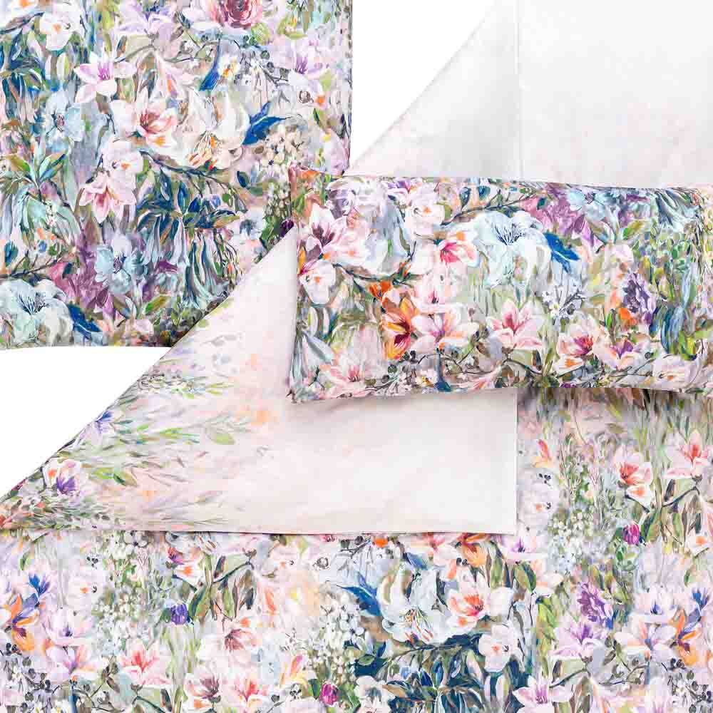 Постельное белье 1.5 спальное Estella Leandra 7593-020 lilac сиреневое