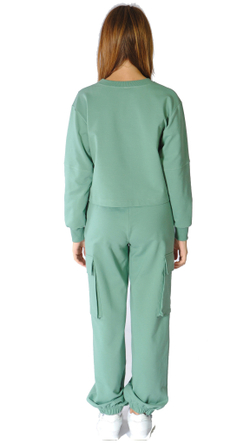 Свитшот трикотажный для девочки 9-16 лет Fleur de Vie