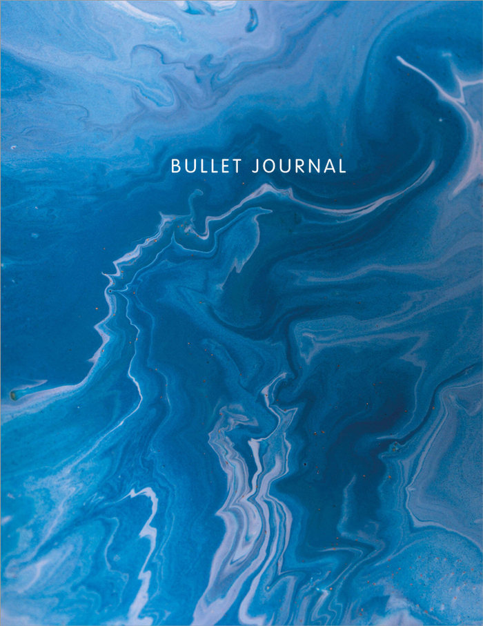 Блокнот в точку: Bullet Journal (мрамор, 144 л.)