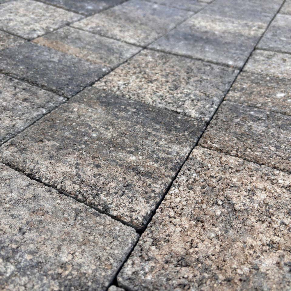 Тротуарная плитка СТАРЫЙ ГОРОД Листопад гранит Старый замок, комплект из 3 видов плит