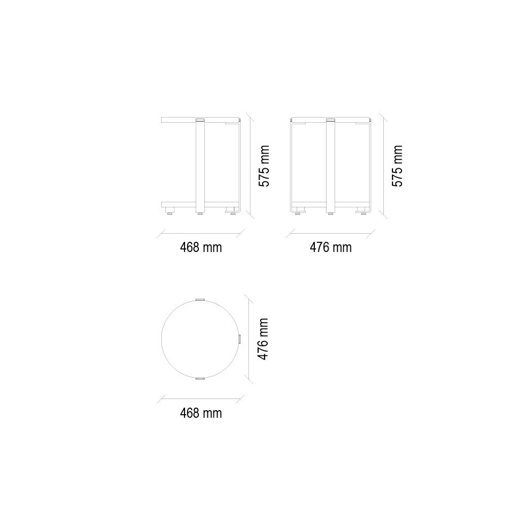 Приставной столик ENZA HOME VALDERA EH57651