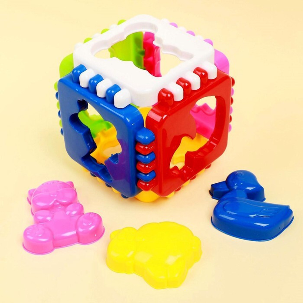 01326/Логический куб"Веселые зверята"/36