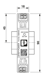 1088495 - STEP3-PS/1AC/24DC/0.63/PT - Источники питания