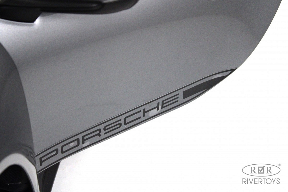 Детский электромобиль RiverToys Porsche 911 GT3 Y911YY Y911YY-GREY-GLANEC/серый глянец